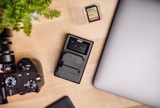 Actual product image Newell charger FDL-USB-C Dual-Channel Sony NP-FZ100 (Camera battery charger)