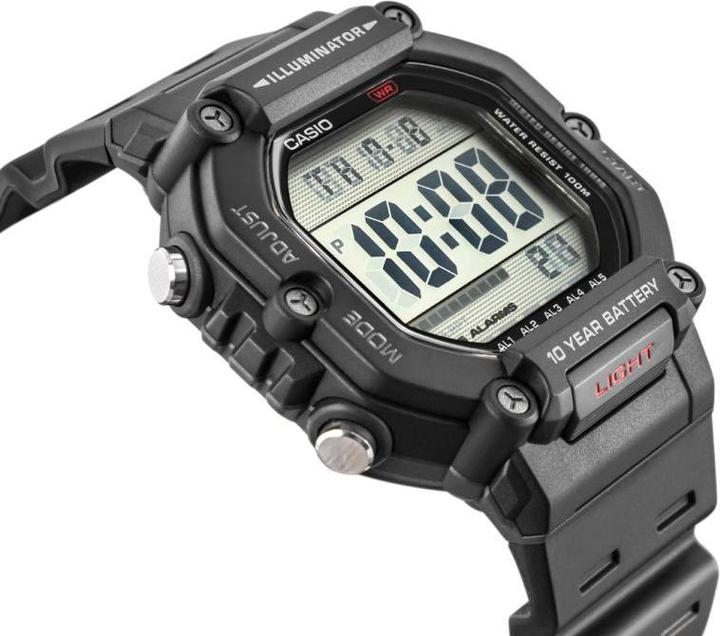 Produktbild Casio AE-1600H-1AVEF (Chronograph, Digitaluhr, 50 mm)