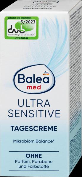 Actual product image dm Balea MED Ultra Sensitive (50 ml, Day cream)