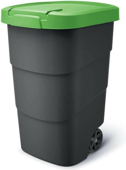 Actual product image Prosperplast WHEELER 90 L waste bin - green (90 l)