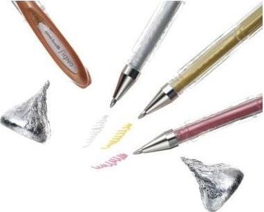 Produktbild Uni-ball Tintenroller Signo Noble Metal 0,5mm (Rot, 1 x)