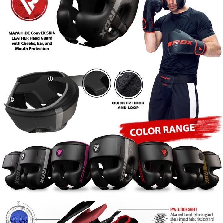 Image du produit Rdx F6 KARA Casque De Boxe (M)