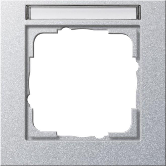 Actual product image Gira E2 Aluminium