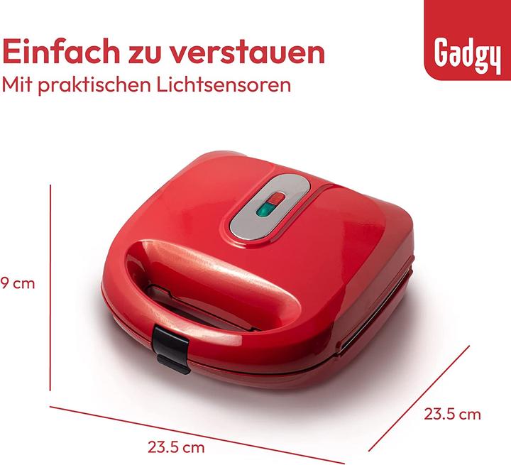 Actual product image Gadgy Sandwichmaker 3 in 1