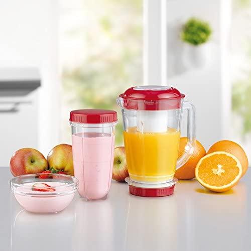 Produktbild Gourmetmaxx Mr. Magic Silber/Rot 400 Watt, 18 Teile Single (400 W)