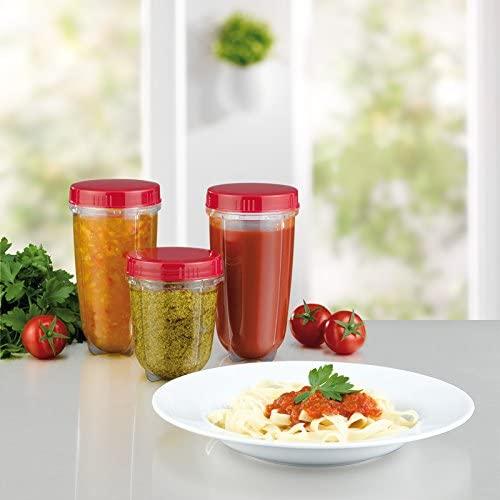 Produktbild Gourmetmaxx Mr. Magic Silber/Rot 400 Watt, 18 Teile Single (400 W)