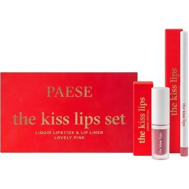 Paese, Lippenstift + Lipgloss, Paeseset The Kiss Lips Lippenstift 03 Lovely Pink - 34ml (03 Lovely Pink)