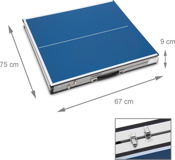Image du produit Relaxdays Table de ping-pong