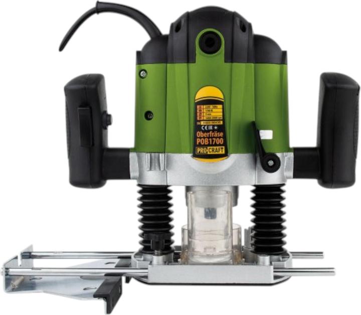 Produktbild Procraft POB1700 Oberfräse 1200 Watt 6 - 8 mm + Zubehör