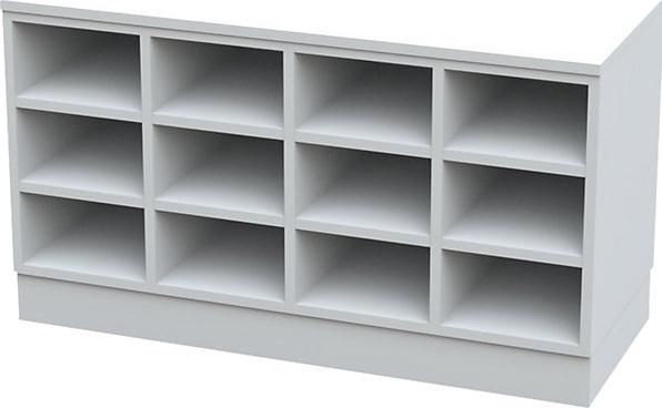 Produktbild kaiserkraft Sitover-Garderobenbank (136 cm, 62 cm)
