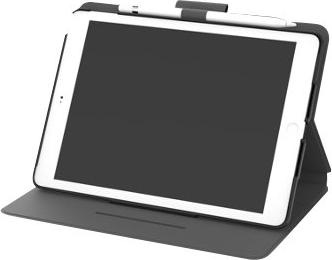 Produktbild Incipio Sureview - Flip cover for tablet - polyurethane, polycarbonate - jet black - 10.2" - for App (iPad 10.2, iPad 10.2 2019)