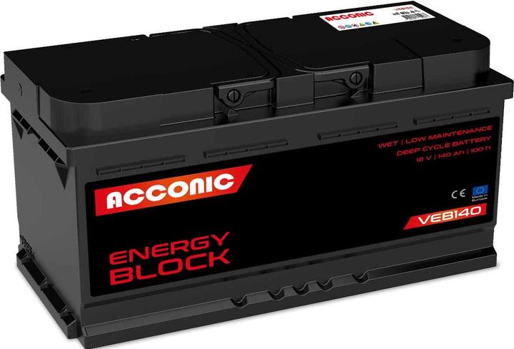 Produktbild Acconic VEB140 EnergyBlock 140Ah Batterie (140 Ah)