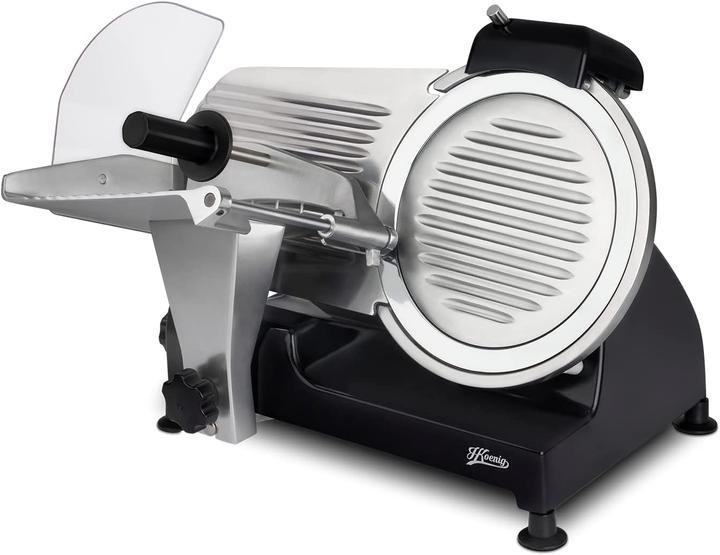Immagine prodotto H.Koenig Affettatrice multiuso nera 25 cm