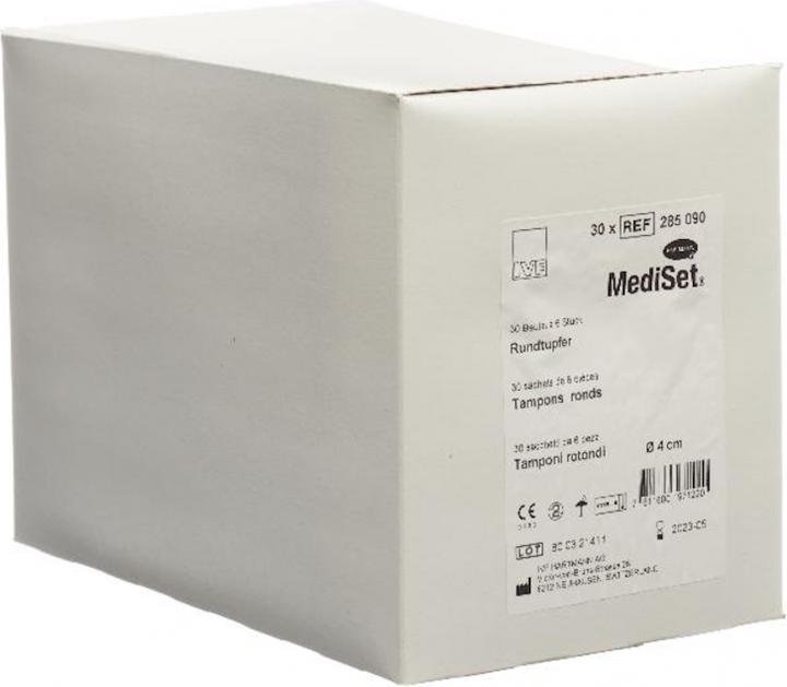 Actual product image Mediset Rundtupfer 4 cm steril