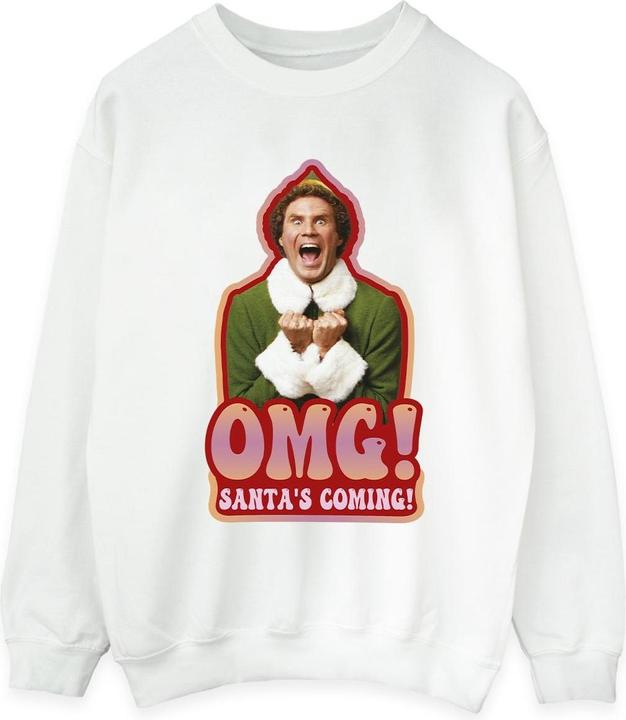 Elf Santa's Coming Sweatshirt