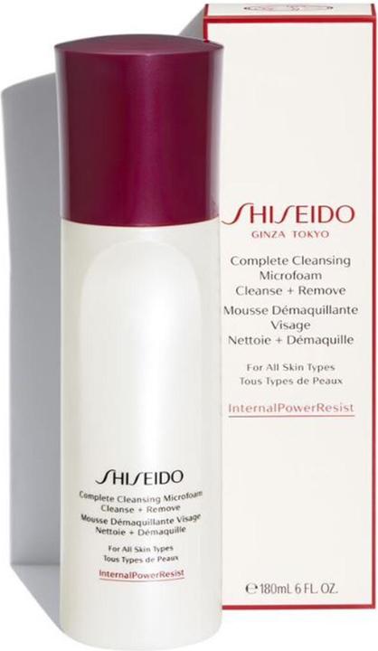 Actual product image Shiseido Complete Cleansing Microfoam (Cleansing Foam, 180 ml)