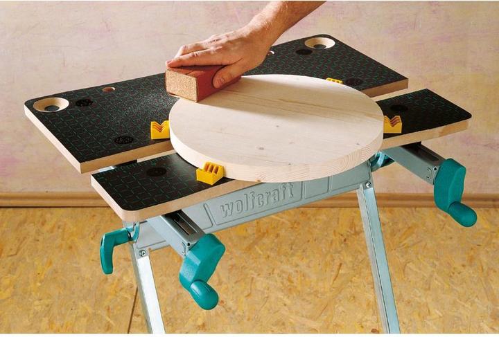Produktbild wolfcraft Spann- und Arbeitstisch MASTER 600 (53 cm, 65 cm)