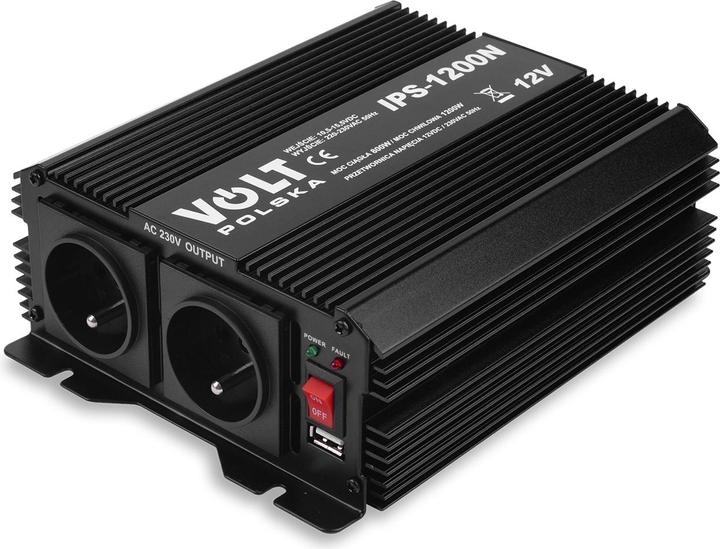 Produktbild Volt Polska VOLTWANDLER POLSKA IPS-1200 12V 230V 800/1200W