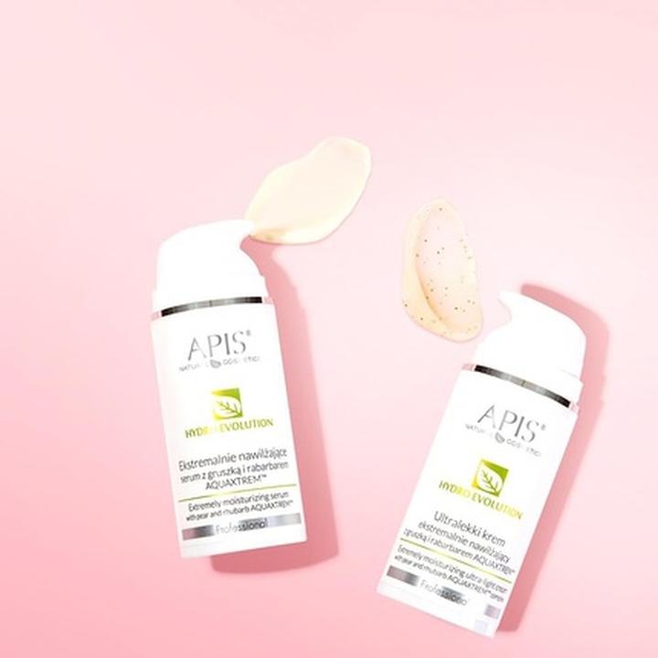 Produktbild Apis Natural Cosmetics Apis Hydro Evolution Moisturizing Serum Extremely Moisturizing Serum With Pear And Rhubarb 100Ml (100 ml)