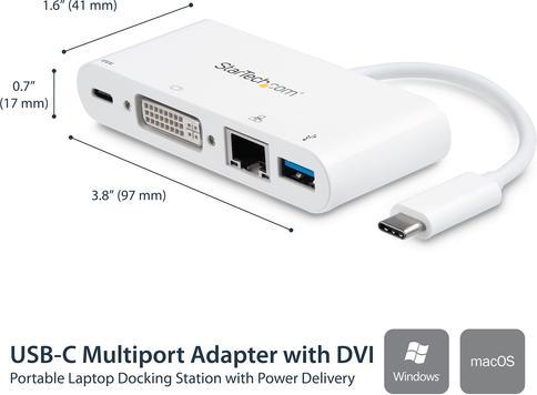 Actual product image StarTech DKT30CDVPD (USB-C)