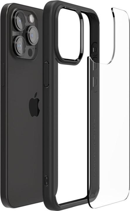 Actual product image Spigen Ultra Hybrid iPhone 15 Pro Max 6.7" czarny/matte black ACS06570 (Apple iPhone 15 Pro Max)