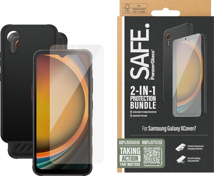 Actual product image Safe Bundle Glass + Case (1 pcs., Samsung Galaxy Xcover 5)