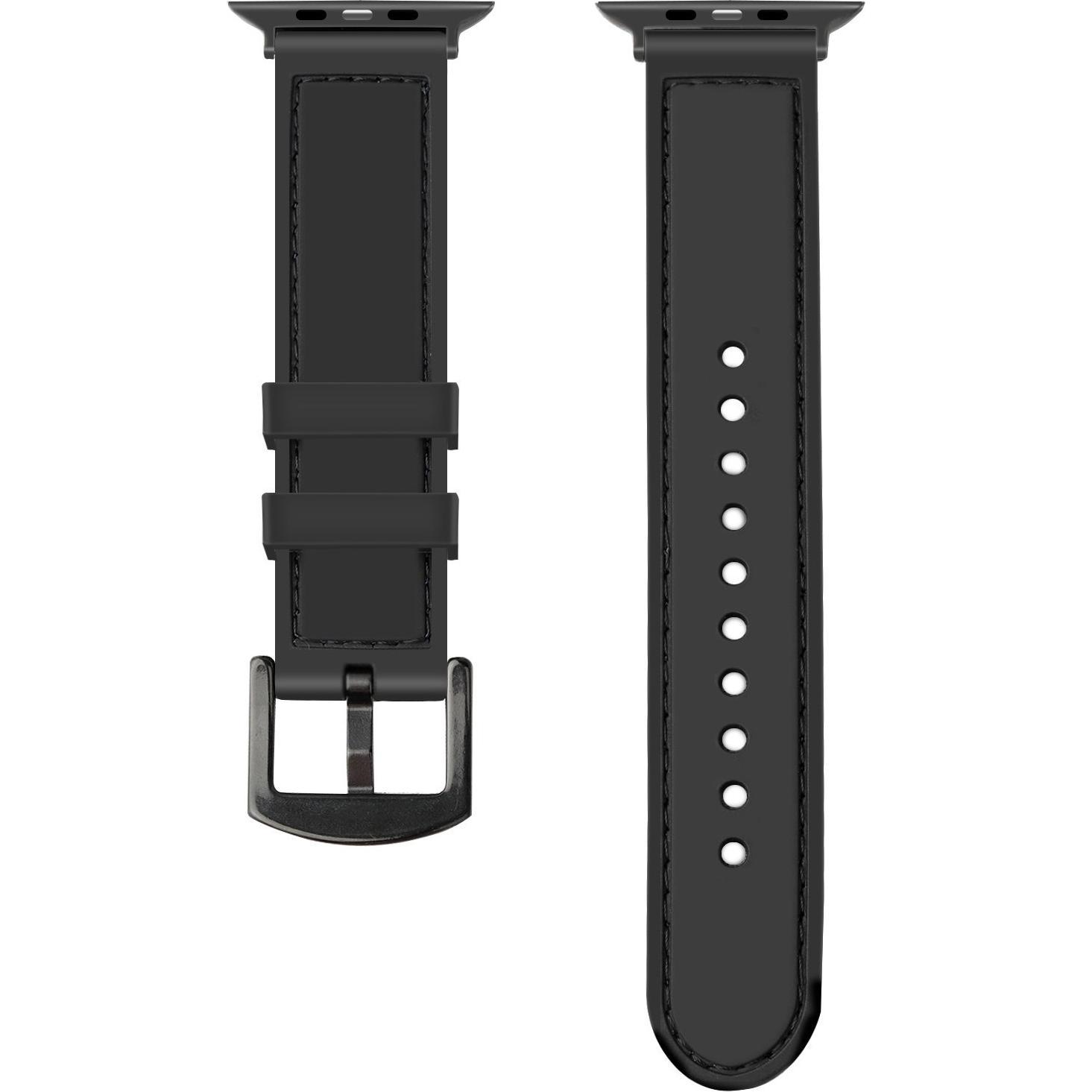 Strap-it Armband (Nylon, Silikon, Apple Watch), Uhrenarmband, Mehrfarbig
