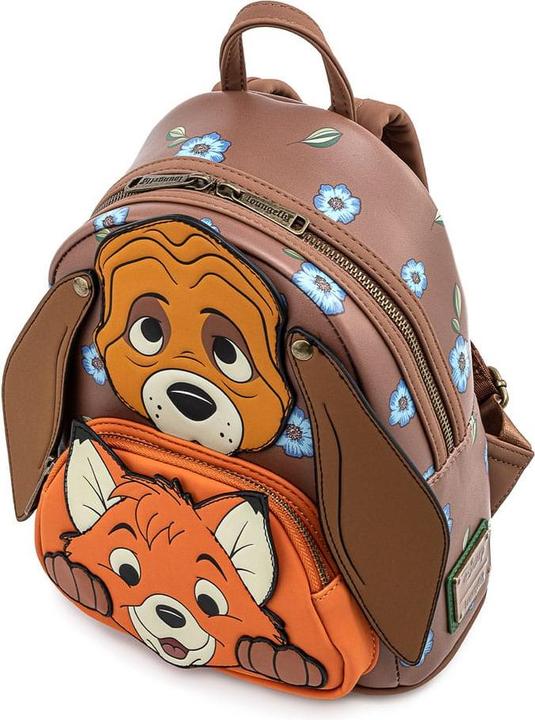 Produktbild Loungefly Disney Fox and Hound Copper Todd backpack 26cm
