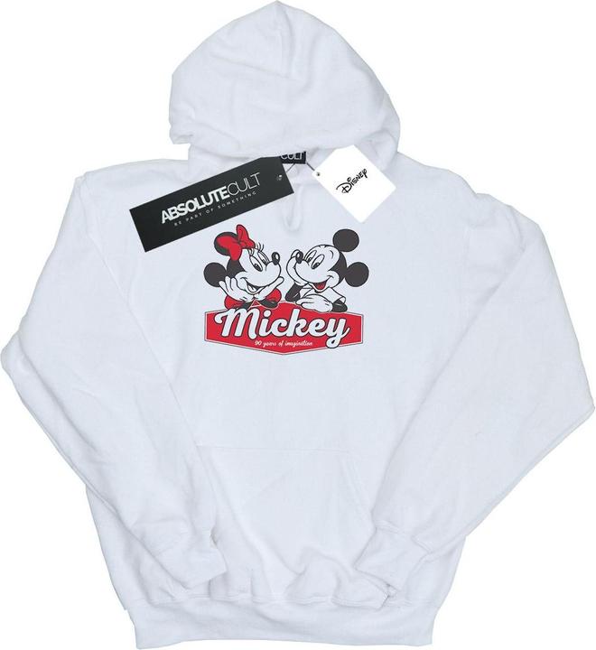 Immagine prodotto Disney Mickie And Minnie 90 Years Felpa con Cappuccio Uomo (5XL)