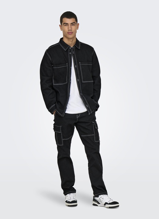 Produktbild Only & Sons ONSEDGE Mittlere Taille Gerade geschnitten Jeans Normal geschnitten jeans (W32/L30)