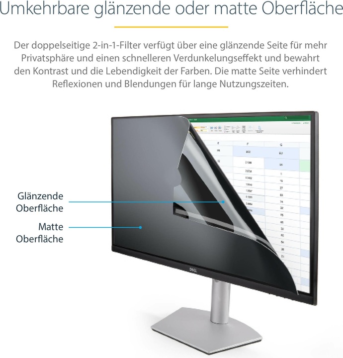 Image du produit StarTech .com Ecran de protection pour écran 53,30cm (21") (21.50", 16 : 9)