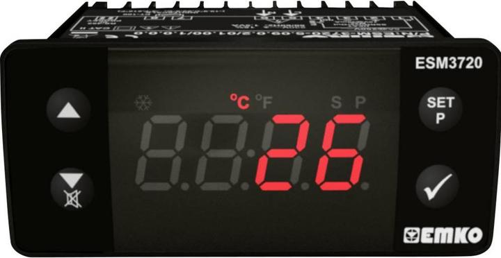 Actual product image Emko ESM-3720.8.11.0.2/01.00/1.0.0 2-point and PID controller Temperature controller Pt1