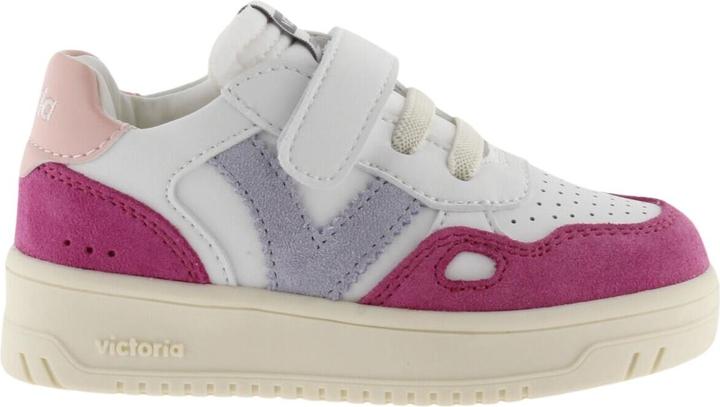 Victoria Children's single strap split leather sneakers
