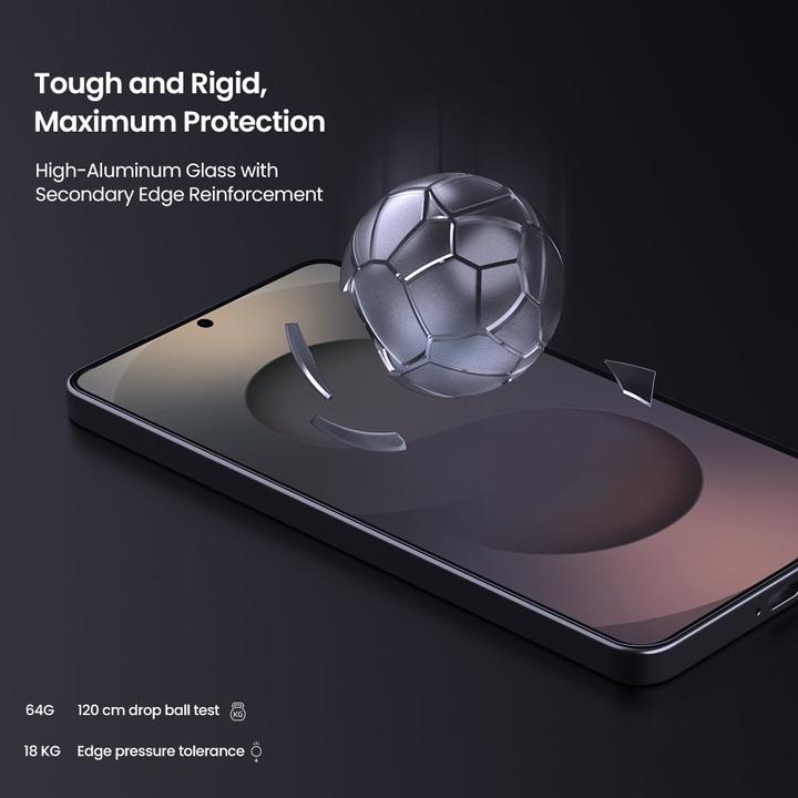 Image du produit Nillkin Tempered Glass 0.2mm H+ PRO 2.5D for Samsung Galaxy S26 (with applicator) (1 pcs, Samsung Galaxy S26)