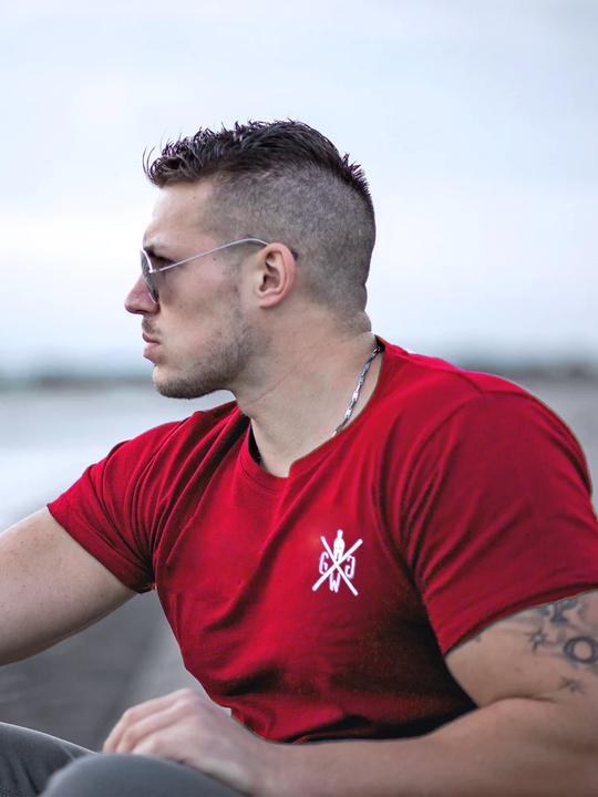 Produktbild Gym Generation Urban Warrior T-Shirt red (XL)