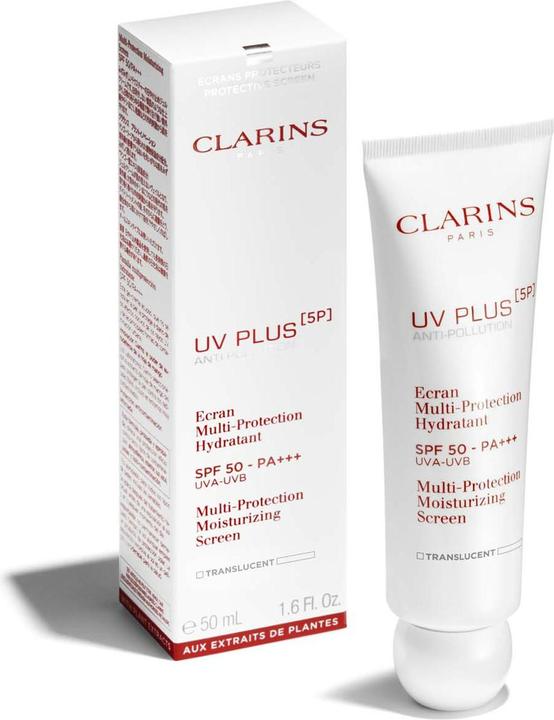 Produktbild Clarins UV PLUS DAILY SCREEN MORE PROTECTION SPF50 50ml (Sonnencreme Gesicht, SPF 50, 50 ml)