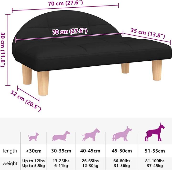 Image du produit vidaXL Hundebett (Chien)