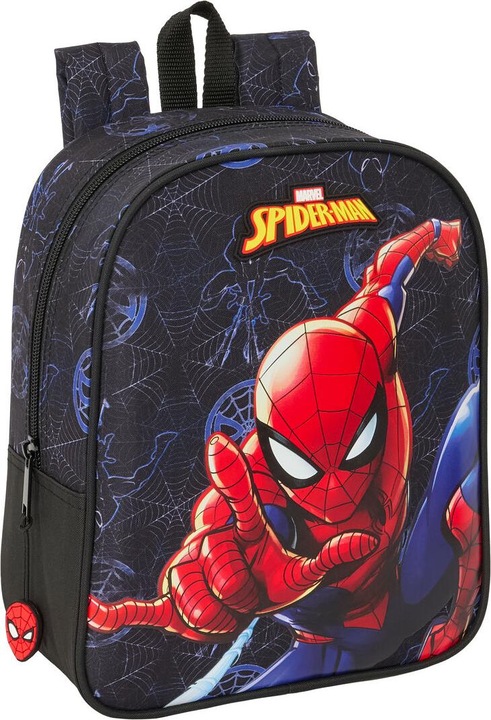 Spiderman Schulrucksack Spider-Man Attack Schwarz 22 x 27 x 10 cm