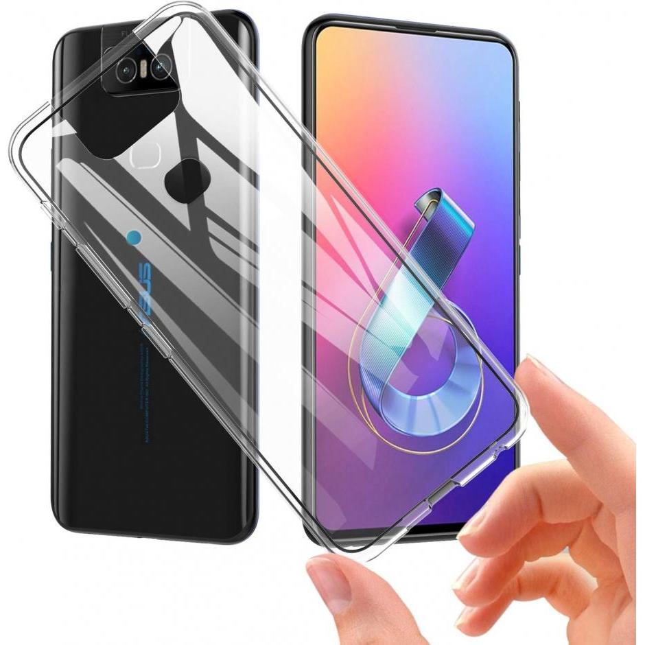 Thumbnail - Screenguard Asus ZenFone 6 Flexible TPU Clear Case (Asus Zenfone 6), Smartphone Hülle, Transparent