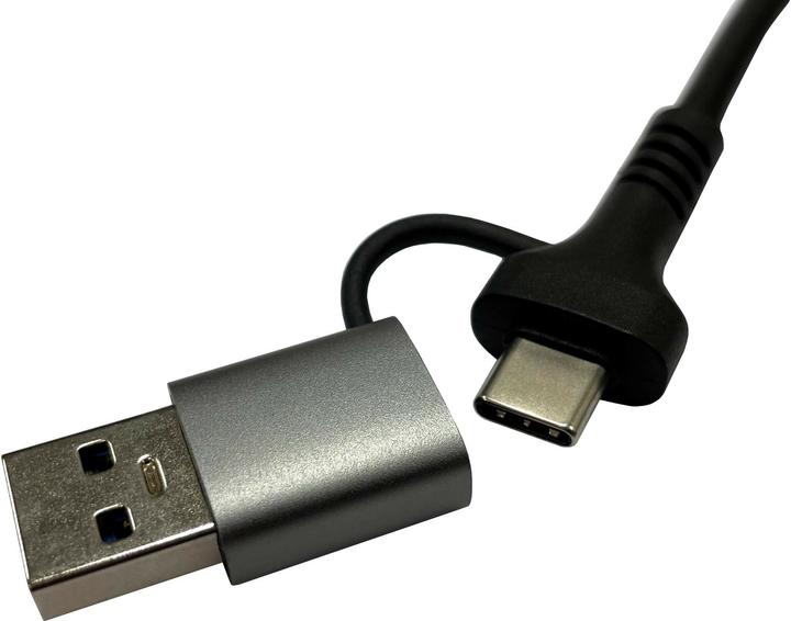 Image du produit LC-Power USB 3.2 HUB-C-Multi-9 1xRJ45,Externer 4-in-1 USB-C-HUB (USB-A, USB-C, 4 ports)