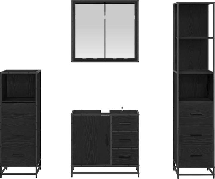 Schwarz Eichen-Optik