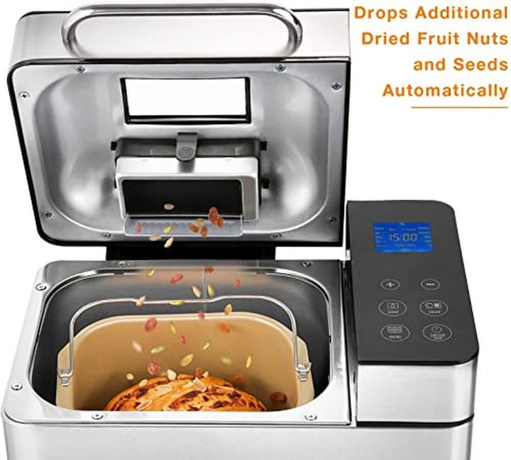 Produktbild Coocheer Automatische Brotbäckerei mit 19 Programmen, Timer und Zutatenbox