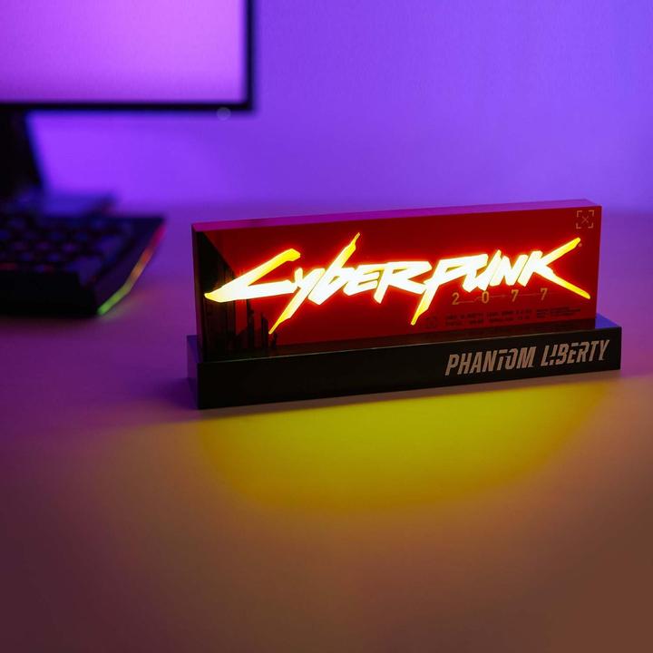 Actual product image Neamedia Cyberpunk Edgerunner LED-Light Phantom Edition 22 cm
