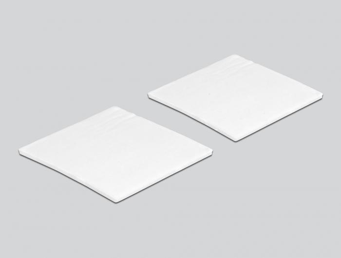Actual product image Delock Cable duct self-adhesive 85x10mm 2 pieces white (Duct, 30 cm)