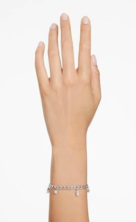 Produktbild Swarovski Dextera Armband Verschiedene Schliffe Weiss (20 cm, Swarovski Metall)