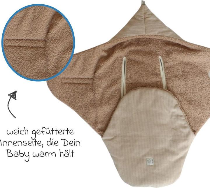 Produktbild Kaiser CALLIE CORD Einschlagdecke (80 x 40 cm)