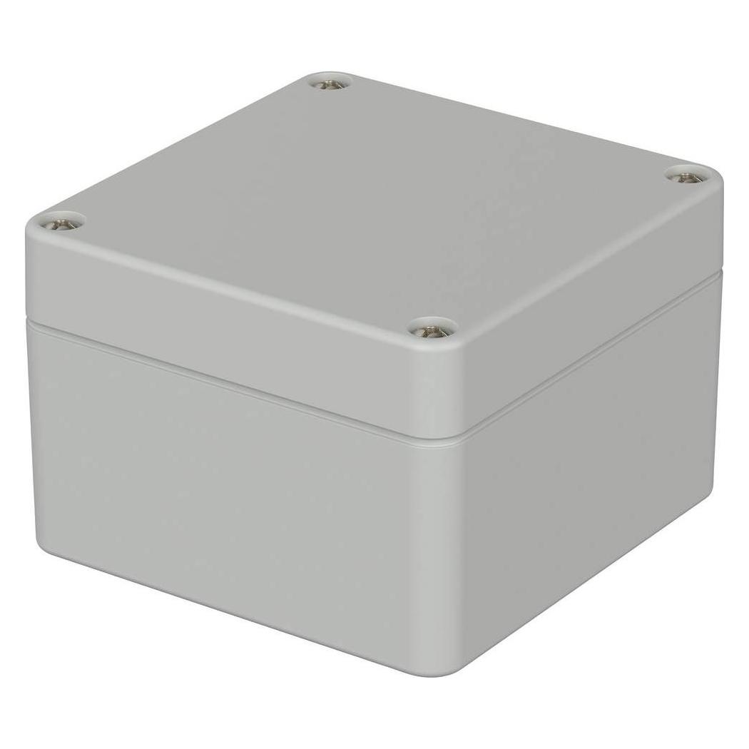 Rose Industriële behuizing Lichtgrijs (RAL 7035) Polycarbonaat (Huisvesting), Elektronica benodigdheden + Behuizing, Grijs
