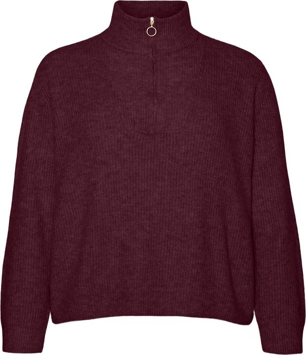 Vero Moda VMCPLAZA Pullover Viertel-Reissverschluss (M)