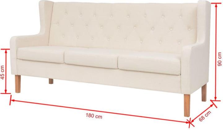 Produktbild vidaXL Sofa (3-Sitzer)