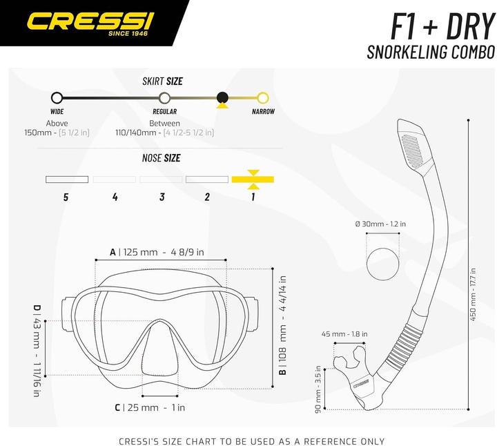 Image du produit Cressi F1 + Supernova Dry